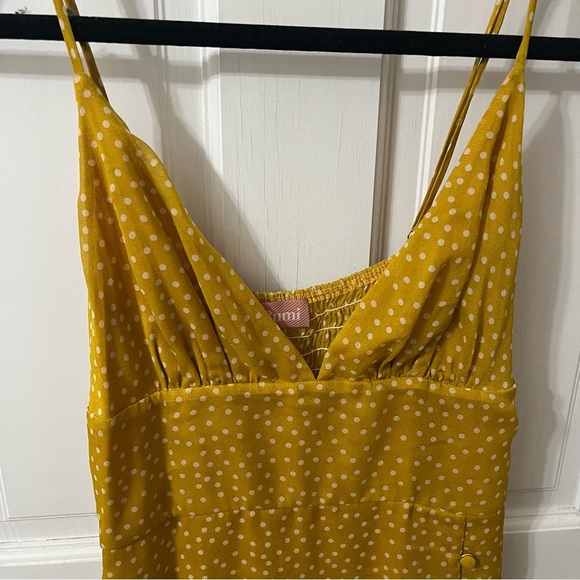 LeRumi Polka Dot Midi Dress - Size Small - Picture 6 of 8